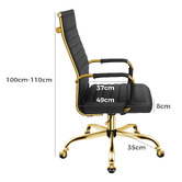 Hoxton Room Milton Faux Leather Executive Chair