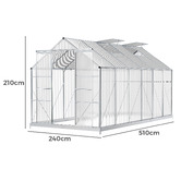 Hoxton Room Lathyrus 2 Door Greenhouse
