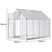 Hoxton Room Lathyrus 1 Door Greenhouse