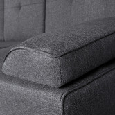 Hoxton Room Kyrylo 2 Seater Single Upholstered Sofa Bed