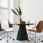 Hoxton Room Soleil Faux Leather Executive Office Chair