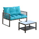 Hoxton Room 2 Seater Zenebe Outdoor Lounge Set