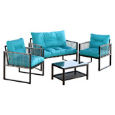 Hoxton Room 4 Seater Zenebe Outdoor Lounge Set