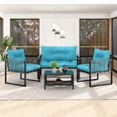 Hoxton Room 4 Seater Zenebe Outdoor Lounge Set
