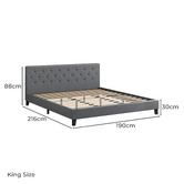 Hoxton Room Vernon Upholstered Bed