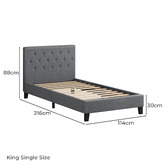 Hoxton Room Vernon Upholstered Bed