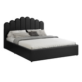 Hoxton Room Philippa Faux Leather Gas Lift Storage Bed