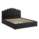 Hoxton Room Philippa Faux Leather Gas Lift Storage Bed