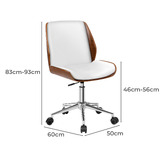 Hoxton Room Soleil Faux Leather Executive Office Chair