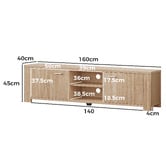Hoxton Room 160cm Morgan Entertainment TV Unit