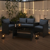 Hoxton Room 4 Seater Matteo Outdoor Lounge Set
