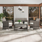 Hoxton Room 4 Seater Matteo Outdoor Lounge Set
