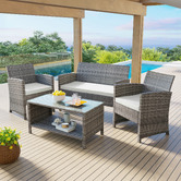 Hoxton Room 4 Seater Matteo Outdoor Lounge Set