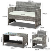 Hoxton Room 4 Seater Matteo Outdoor Lounge Set