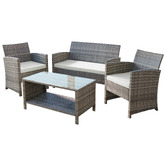 Hoxton Room 4 Seater Matteo Outdoor Lounge Set