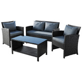 Hoxton Room 4 Seater Adair Outdoor Lounge Set