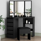 Hoxton Room 2 Piece Sabine Dressing Table &amp; Stool Set