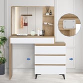 Hoxton Room 2 Piece Ophelia Dressing Table &amp; Stool Set