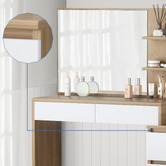 Hoxton Room 2 Piece Ophelia Dressing Table &amp; Stool Set