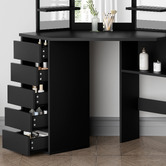 Hoxton Room 2 Piece Sabine Dressing Table &amp; Stool Set