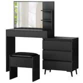 Hoxton Room 2 Piece Ophelia Dressing Table &amp; Stool Set