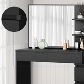 Hoxton Room 2 Piece Ophelia Dressing Table &amp; Stool Set