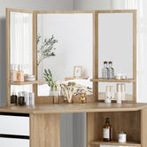 Hoxton Room 2 Piece Sabine Dressing Table &amp; Stool Set