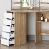 Hoxton Room 2 Piece Sabine Dressing Table &amp; Stool Set
