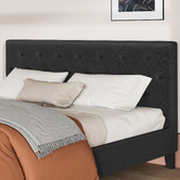 Hoxton Room Charcoal Vernon Upholstered Bed Frame