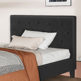 Hoxton Room Charcoal Vernon Upholstered Bed Frame