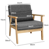Hoxton Room Cami Upholstered Armchair