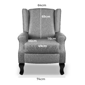 Hoxton Room Philo Recliner Accent Chair