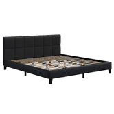 Hoxton Room Black Cassandra Upholstered Bed