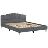 Hoxton Room Grey Philippa Upholstered Bed