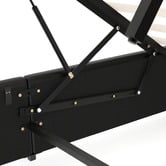 Hoxton Room Philippa Faux Leather Gas Lift Storage Bed
