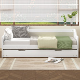 Hoxton Room Nadine Single Daybed with Trundle