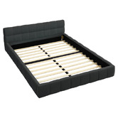 Hoxton Room Charcoal Ellie May Upholstered Platform Bed