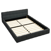 Hoxton Room Charcoal Ellie May Upholstered Platform Bed