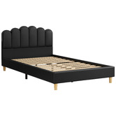 Hoxton Room Philippa Faux Leather Bed Frame