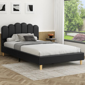 Hoxton Room Philippa Faux Leather Bed Frame