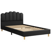 Hoxton Room Philippa Faux Leather Bed Frame