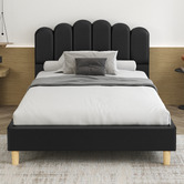 Hoxton Room Philippa Faux Leather Bed Frame
