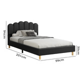 Hoxton Room Philippa Faux Leather Bed Frame