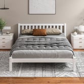 Hoxton Room Hazel Pine Wood Bed with Underbed Storage