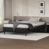 Hoxton Room Maryam Faux Leather Bed Base