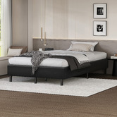 Hoxton Room Maryam Faux Leather Bed Base