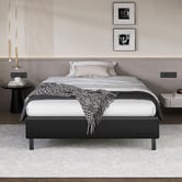Hoxton Room Maryam Faux Leather Bed Base