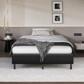 Hoxton Room Maryam Faux Leather Bed Base