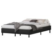 Hoxton Room Maryam Faux Leather Bed Base