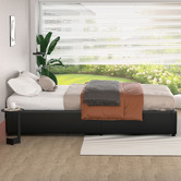 Hoxton Room Tiago Faux Leather Gas Lift Bed Base